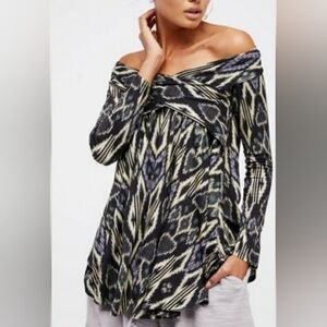 Free People Off Shoulder Tunic